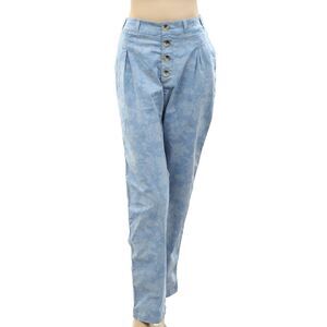 Sundance Bastille Easy Pants Floral Printed Vintage Trouser Tapered M-8 262607